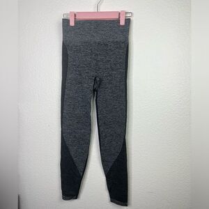 pink victoria secret seamless grey leggings Small